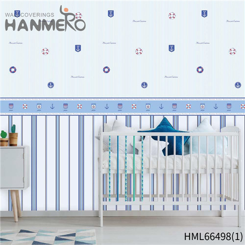 HANMERO black wallpaper designs for walls The Lasest Cartoon Technology Kids Restaurants 0.53*10M Non-woven