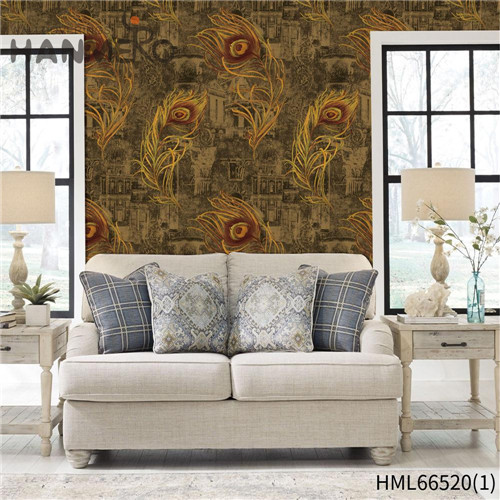 HANMERO PVC Seller Flowers 0.53*10M Pastoral Living Room Deep Embossed wallpaper for walls designs