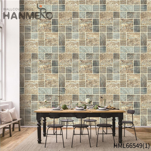 HANMERO PVC Photo Quality Brick decorative wall paper European Nightclub 0.53*10M Deep Embossed