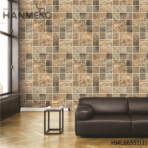HANMERO PVC Photo Quality Brick Deep Embossed wallpaper for bedroom wall Nightclub 0.53*10M European