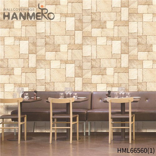 HANMERO PVC 0.53*10M Brick Deep Embossed European Nightclub Photo Quality home wallpaper patterns