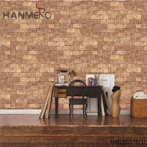 HANMERO PVC Photo Quality Brick Nightclub European Deep Embossed 0.53*10M buy designer wallpaper online