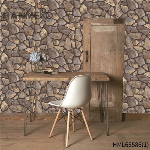 HANMERO Deep Embossed Photo Quality Brick PVC European Nightclub 0.53*10M interior wall wallpaper