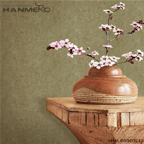 HANMERO 0.53*10M Scrubbable Flowers Technology Pastoral Home Wall PVC wallpaper stores online