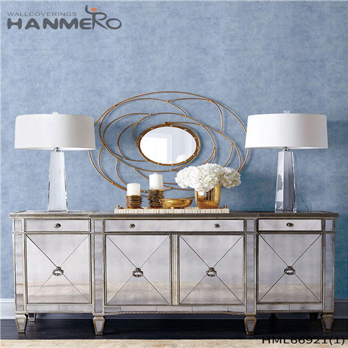 HANMERO PVC Home Wall Flowers Technology Pastoral Scrubbable 0.53*10M unusual wallpaper for home