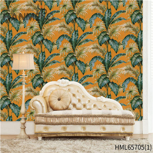 HANMERO Non-woven High Quality Flowers Bronzing European Living Room 0.53M baby wallpaper