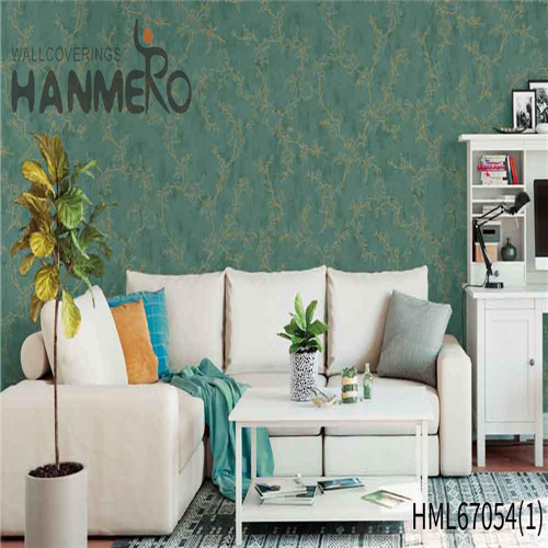 HANMERO Deep Embossed Exported Flowers PVC European TV Background 0.53*10M cool wallpaper for home