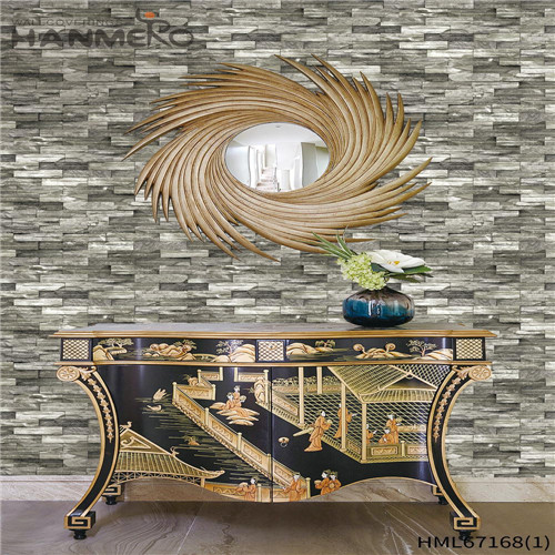 HANMERO PVC Durable Brick Technology Chinese Style room wallpaper design 0.53*10M Theatres