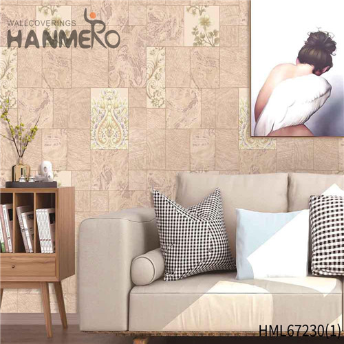 HANMERO PVC Manufacturer Geometric Technology wallpaper buy Exhibition 0.53*10M European