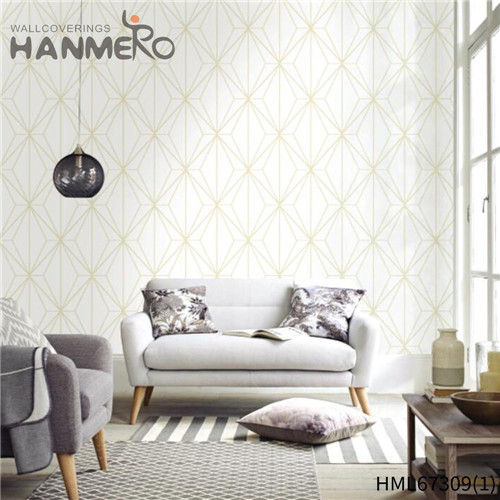 HANMERO 1.06*15.6M Fancy Geometric Technology Modern Lounge rooms PVC best wallpapers for home walls