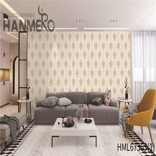 HANMERO vintage wallpaper New Design Flowers Deep Embossed Pastoral House 0.53*10M PVC
