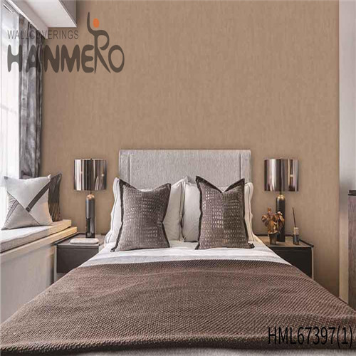 HANMERO PVC New Design 0.53*10M Deep Embossed Pastoral House Flowers water wallpaper for walls