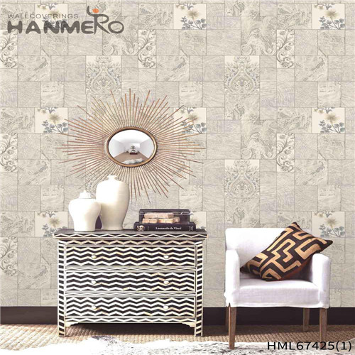 HANMERO Pastoral New Design Flowers Deep Embossed PVC House 0.53*10M designer room wallpaper