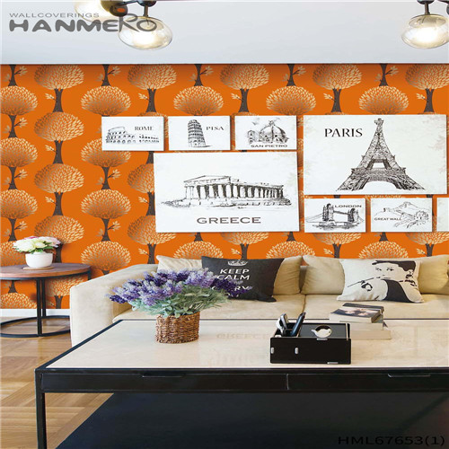 HANMERO PVC Kids Room Solid Color Technology Modern Simple 0.53M home decor wallpaper online