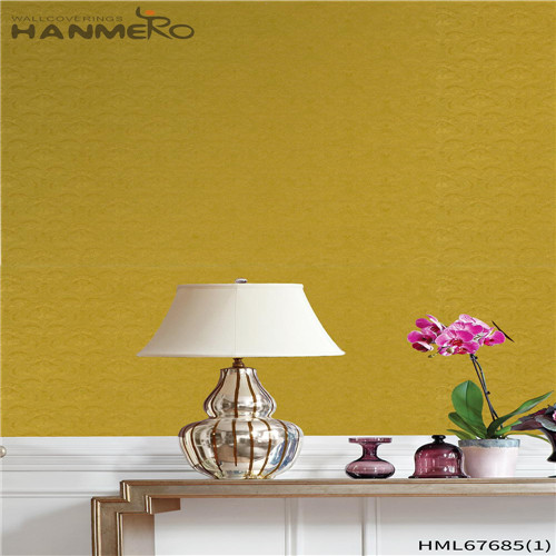HANMERO PVC Modern Solid Color Technology Simple Kids Room 0.53M design home wallpaper