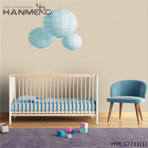 HANMERO PVC the wallpaper company Solid Color Technology Pastoral Kids Room 0.53M Stocklot