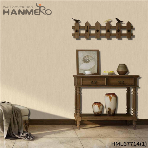 HANMERO PVC Stocklot Solid Color Technology kitchen wallpaper borders Kids Room 0.53M Pastoral