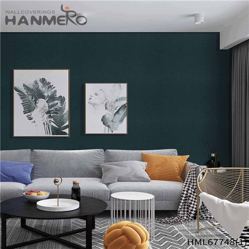 HANMERO PVC Stocklot Solid Color Technology 0.53M Kids Room Pastoral wallpaper wall covering