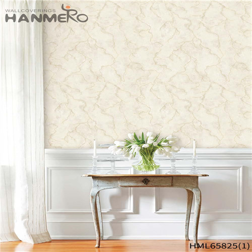 HANMERO PVC 3D Flowers Bronzing Pastoral Lounge rooms wallpaper & borders 0.53*10M