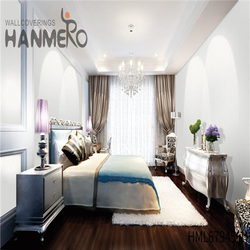 HANMERO Non-woven Luxury Flowers house wallpaper design Pastoral Living Room 0.53M Technology