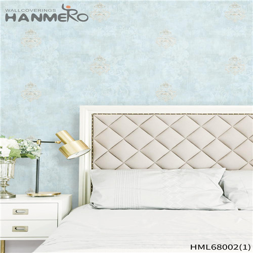 HANMERO Non-woven Luxury Flowers Technology Living Room Pastoral 0.53M prepasted wallpaper for sale