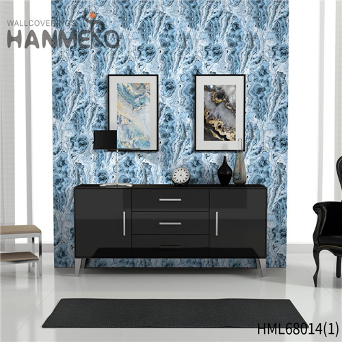 HANMERO Non-woven Technology Flowers Luxury Pastoral Living Room 0.53M wallpaper boarders