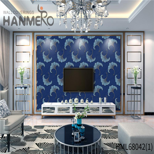 HANMERO Luxury Non-woven Flowers Technology 0.53M design of wallpaper for home Pastoral Living Room
