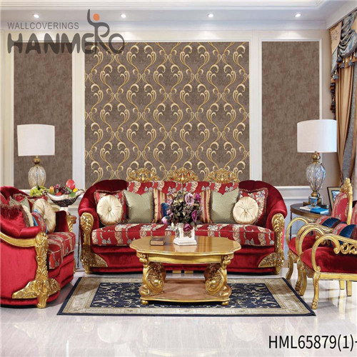 HANMERO PVC wallpaper discount Flowers Deep Embossed Pastoral Home 0.53*10M Specialized