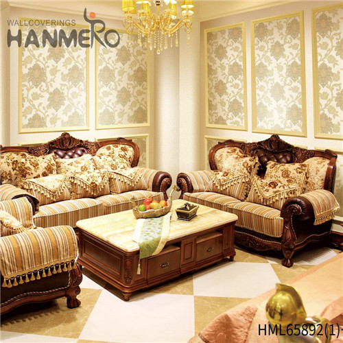 HANMERO 0.53*10M Specialized Flowers Deep Embossed Pastoral Home PVC wallpaper in room walls