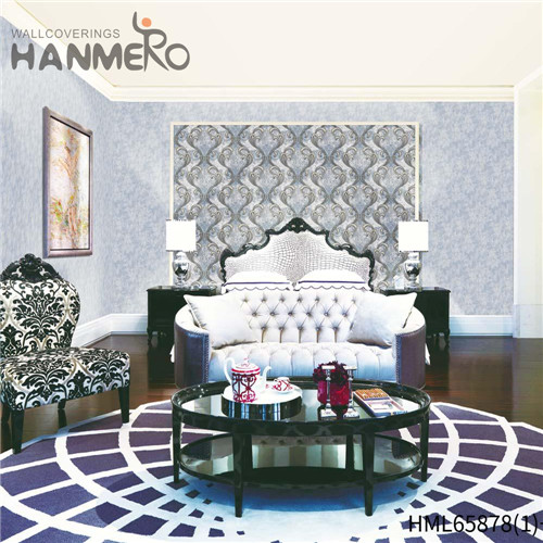 HANMERO Home Specialized Flowers Deep Embossed Pastoral PVC 0.53*10M wall paper for walls