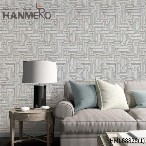 HANMERO PVC Durable Geometric Technology designer wallpaper home Restaurants 1.06M Classic