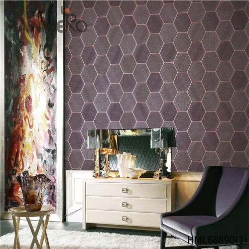 HANMERO PVC Seamless Geometric Technology wallpaper shop online Nightclub 1.06*15.6M European