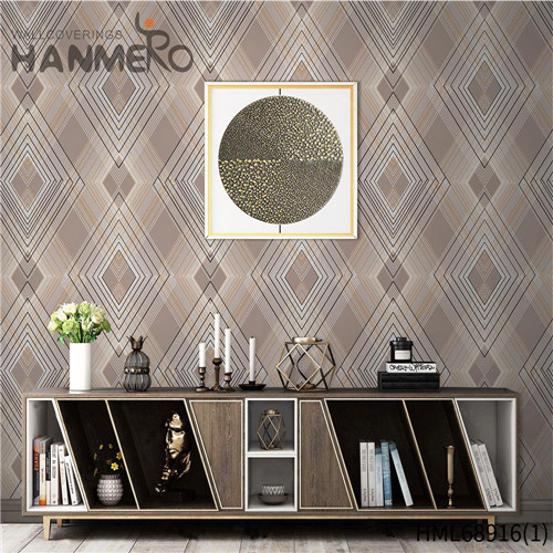 HANMERO Nightclub Seamless Geometric Technology European PVC 1.06*15.6M wallpaper at