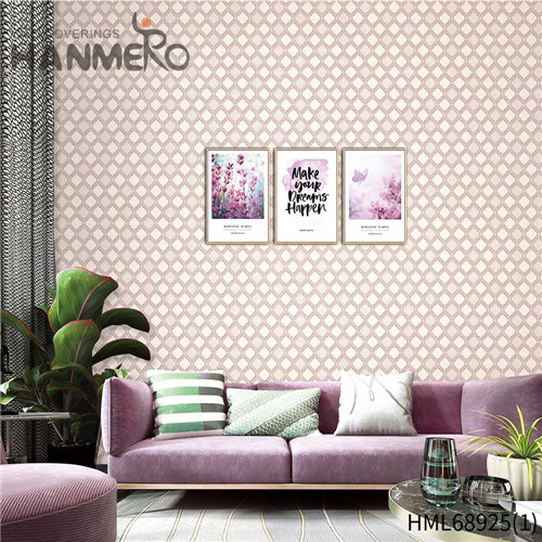 HANMERO PVC Nightclub Geometric Technology European Seamless 1.06*15.6M wall wallpaper for bedroom