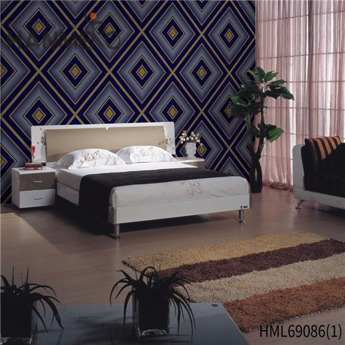 HANMERO PVC Hot Selling Geometric Technology Modern Photo studio 0.53M designer wallpaper