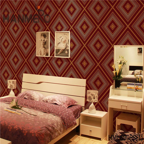 HANMERO PVC wallpapers for home Geometric Technology Modern Photo studio 0.53M Hot Selling