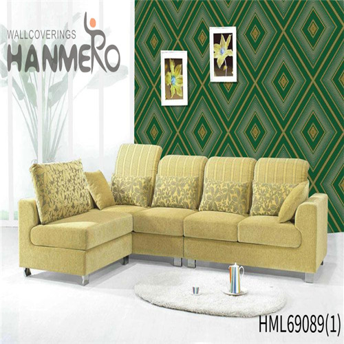 HANMERO PVC Hot Selling unique wallpaper Technology Modern Photo studio 0.53M Geometric