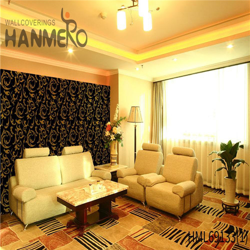 HANMERO PVC Hot Selling Technology Geometric Modern Photo studio 0.53M shop wallpaper designs