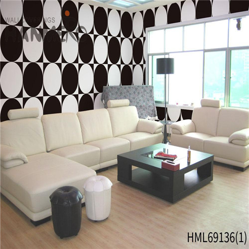 HANMERO Hot Selling PVC Geometric Technology Modern Photo studio 0.53M high quality wallpaper for home