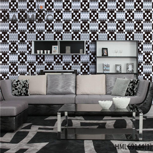 HANMERO Hot Selling PVC Geometric 0.53M simple wallpaper designs for walls Photo studio Technology Modern