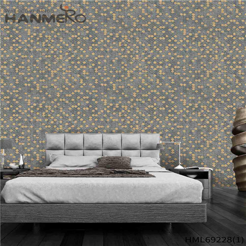 HANMERO PVC Decoration Geometric Technology European Home Wall 1.06*15.6M room wallpaper