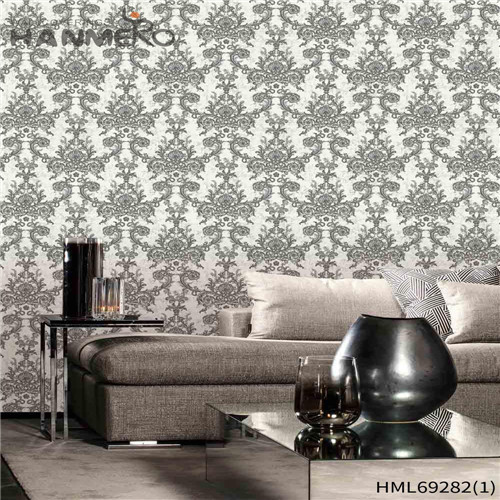 HANMERO PVC Decoration Geometric Technology European wallpaper home design 1.06*15.6M Home Wall