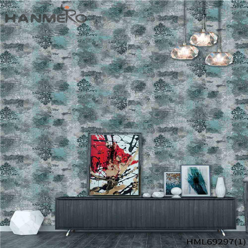 HANMERO 1.06*15.6M Decoration Geometric Technology European Home Wall PVC wall covering paper