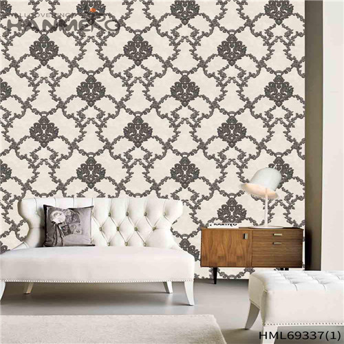 HANMERO PVC Seamless Flowers wallpaper house design European Lounge rooms 0.53*10M Bronzing