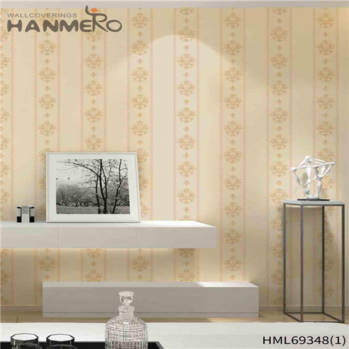 HANMERO PVC Seamless Flowers Bronzing European Lounge rooms modern wallpaper online 0.53*10M