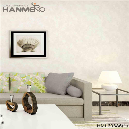 HANMERO PVC Seamless Flowers 0.53*10M European Lounge rooms Bronzing designer room wallpaper
