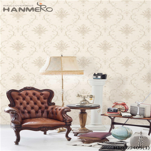 HANMERO wallpaper online store Top Grade Flowers Deep Embossed Chinese Style House 0.53*10M PVC