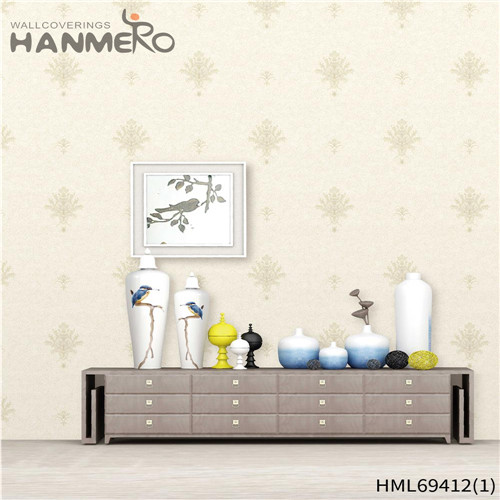 HANMERO PVC Top Grade cheap wallpaper shops Deep Embossed Chinese Style House 0.53*10M Flowers