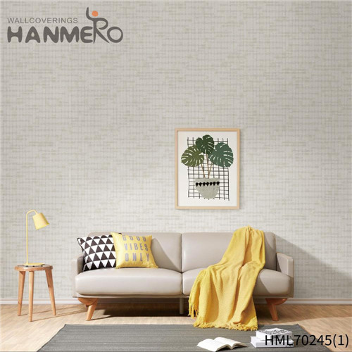 HANMERO Non-woven Deep Embossed Geometric Removable European Study Room 0.53*10M home decor with wallpaper