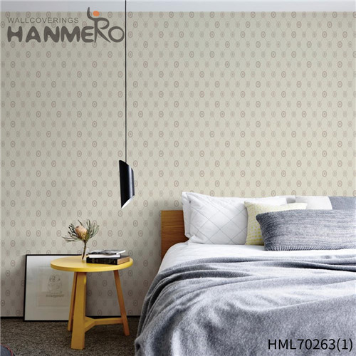 HANMERO Removable Non-woven Geometric Deep Embossed European 0.53*10M decoration wallpaper house Study Room